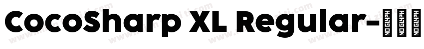 CocoSharp XL Regular字体转换